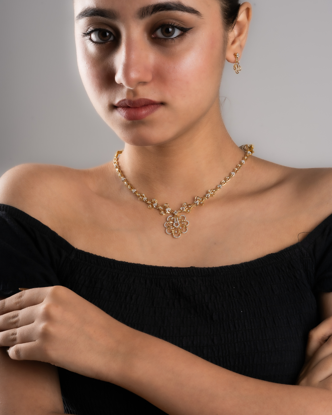 Majestic diamond Necklace